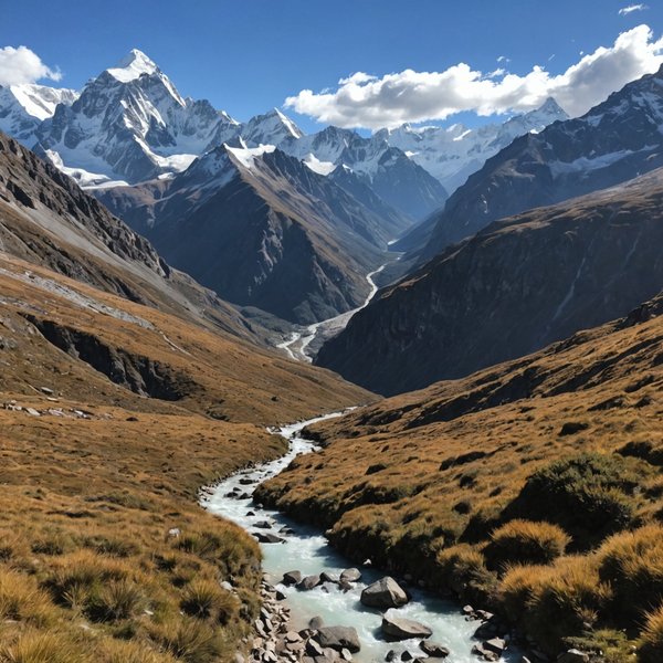 Quels sont les conseils pour une randonnée dans les montagnes de Cordillère Blanche, Pérou?