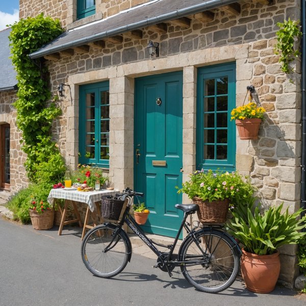 Quels sont les avantages de louer une maison de vacances en Bretagne avec des cours de cuisine et des balades à vélo?