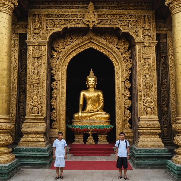 Comment organiser une visite des temples bouddhistes en Birmanie sans guide?